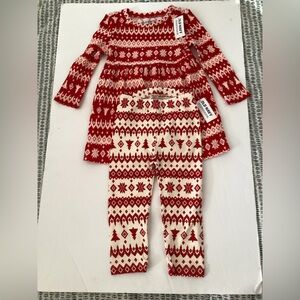 NWT Christmas Set 18-24mo